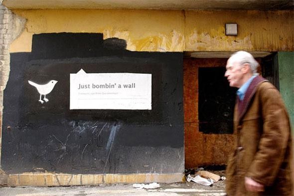Twitter sur les murs Twitter sur les murs