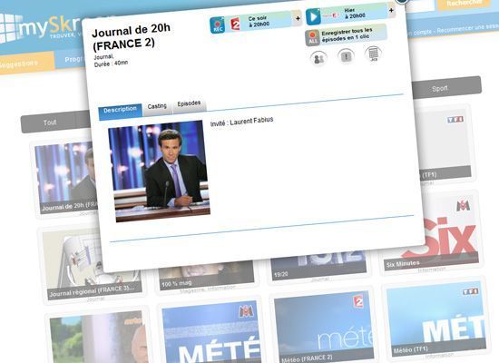 mySkreen, un moteur de recherche pour la VOD et la Catch up TV