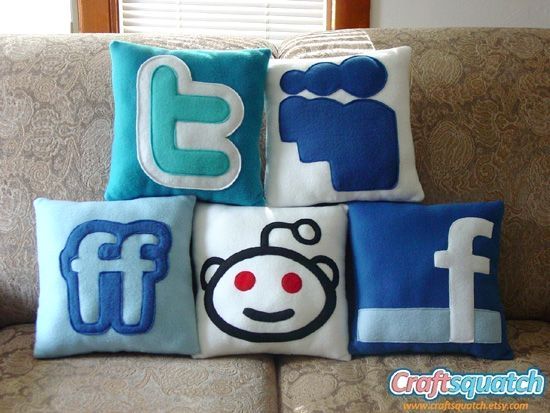 Des coussins pour geek