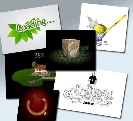 Une compil hypnotisante danimations dattente !