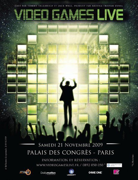 video-games-live video games live Concert Video Games Live le 21 Novembre 2009 au Palais des Congrès